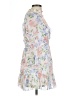 Rare Editions 100% Polyester Floral White Cocktail Dress Size 12 - photo 4