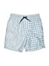 Carter's 100% Polyester Checkered-gingham Blue Rash Guard Size 5T - photo 1