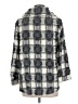 MULTIPLES Plaid Gray Black Jacket Size M - photo 2