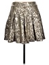 mark. Metallic Silver Formal Skirt Size L - photo 2