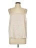Express 100% Polyester Ivory Sleeveless Blouse Size L - photo 1