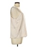 Express 100% Polyester Ivory Sleeveless Blouse Size L - photo 4