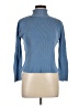 Appleseeds Blue Turtleneck Sweater Size L (petite) - photo 1