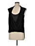 BCBGMAXAZRIA 100% Polyester Black Sleeveless Blouse Size M - photo 1