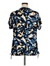 BonWorth Blue Short Sleeve Blouse Size XL - photo 2