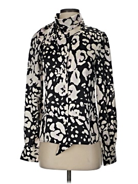Julie Brown Long Sleeve Silk Top (view 1)