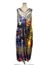 Avenue Graphic Silver Cocktail Dress Size 22 Plus - photo 1