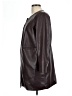 Chico's 100% Polyester Brown Coat Size Lg Petite (2) - photo 5