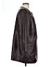 Chico's 100% Polyester Brown Coat Size Lg Petite (2) - photo 4