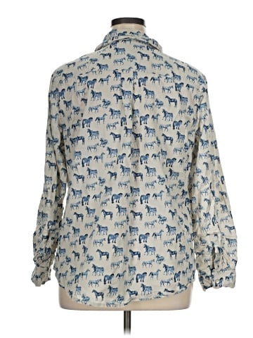 Style&Co Long Sleeve Button-Down Shirt (view 2)