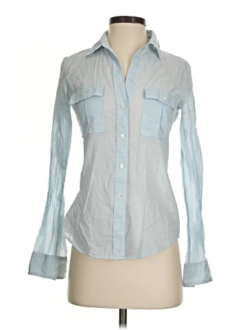 Theory Long Sleeve Button-Down Shirt (view 1)