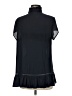Ro & De 100% Polyester Black Short Sleeve Blouse Size M - photo 2