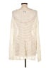 She + Sky 100% Polyester Ivory Pullover Sweater Size L - photo 2