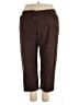 Ruby Rd. Brown Casual Pants Size 22 - photo 1
