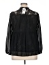 Torrid 100% Polyester Black 3/4 Sleeve Blouse Size (00) - photo 2