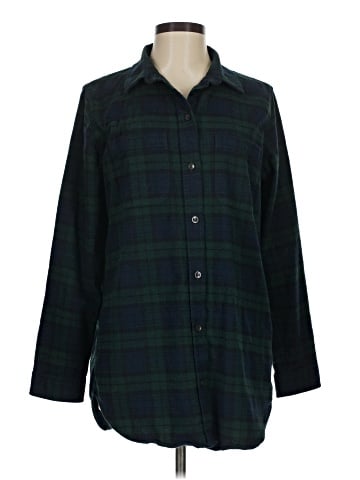 L.L.Bean Long Sleeve Button-Down Shirt (view 1)