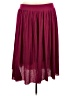 Torrid 100% Polyester Solid Burgundy Casual Skirt Size 3X Plus (3) - photo 1