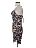 Topshop 100% Polyester Animal Print Brown Cocktail Dress Size 4 - photo 5