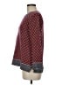 J.Crew Collection 100% Cashmere Houndstooth Red Cashmere Pullover Sweater Size M - photo 5
