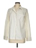 J.Crew Polka Dots Ivory Long Sleeve Blouse Size 8 - photo 1