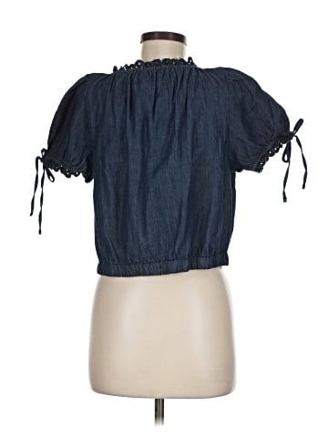 Free Assembly Short Sleeve Blouse (view 2)