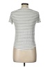 Green Envelope Stripes Silver Short Sleeve T-Shirt Size L - photo 2