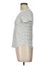 Green Envelope Stripes Silver Short Sleeve T-Shirt Size L - photo 5
