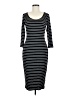 PREMISE Stripes Black Casual Dress Size M - photo 1