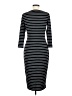 PREMISE Stripes Black Casual Dress Size M - photo 2