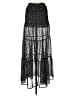 Code x Mode 100% Polyester Polka Dots Black Casual Skirt Size S - photo 1