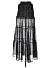 Code x Mode 100% Polyester Polka Dots Black Casual Skirt Size S - photo 2