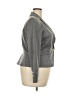 Giorgio Sant'Angelo 100% Polyester Gray Blazer Size 18 - photo 4