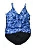 Trimshaper Blue One Piece Swimsuit Size 20W - photo 1