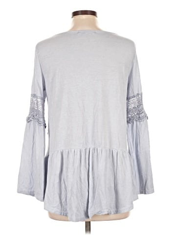 She + Sky Long Sleeve Blouse (view 2)
