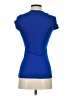 Express Blue Short Sleeve Turtleneck Size XS - photo 2