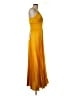 BCBGMAXAZRIA 100% Polyester Yellow Cocktail Dress Size M - photo 4