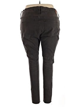 Madewell 9" Mid-Rise Skinny Jeans in Black Sea (view 2)