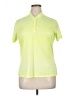 Adidas 100% Polyester Yellow Short Sleeve Polo Size XL - photo 1