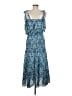 Rhode 100% Cotton Floral Blue Casual Dress Size M (estimated) - photo 2