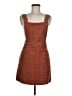 Lulus 100% Polyester Tweed Brown Casual Dress Size M - photo 1