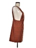 Lulus 100% Polyester Tweed Brown Casual Dress Size M - photo 4