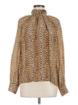Ramy Brook Long Sleeve Silk Top