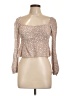 Altar'd State Tan Long Sleeve Blouse Size XS - photo 1