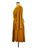 ELOQUII Solid Yellow Cocktail Dress Size 16 Plus - photo 5