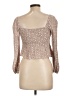Altar'd State Tan Long Sleeve Blouse Size XS - photo 2