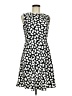 AB Studio Polka Dots Black Cocktail Dress Size 6 - photo 1