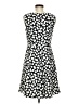 AB Studio Polka Dots Black Cocktail Dress Size 6 - photo 2