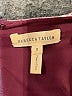 Rebecca Taylor Paisley Burgundy Jumpsuit Size 0 - photo 4