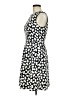 AB Studio Polka Dots Black Cocktail Dress Size 6 - photo 5