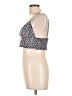 Lulus 100% Rayon Blue Sleeveless Top Size L - photo 5